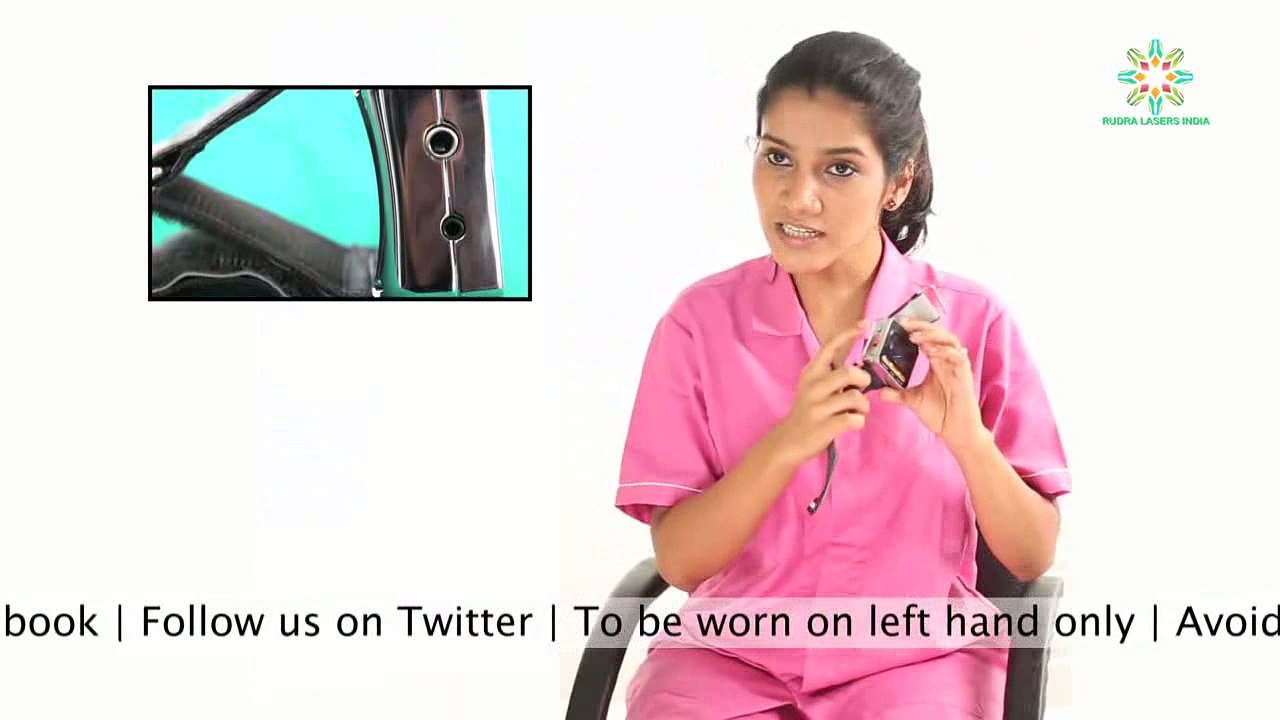 Rudra Lasers - Laser Hemotherapy - How to use.