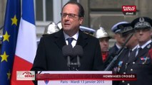 Cérémonies en hommage aux victimes des récents attentats (13/01/2015)