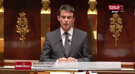 Assemblée Nationale : la riposte de Valls face au terrorisme