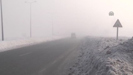Bolu Dağı'nda Sis Nedeniyle Görüş Mesafesi 30 Metreye Düştü