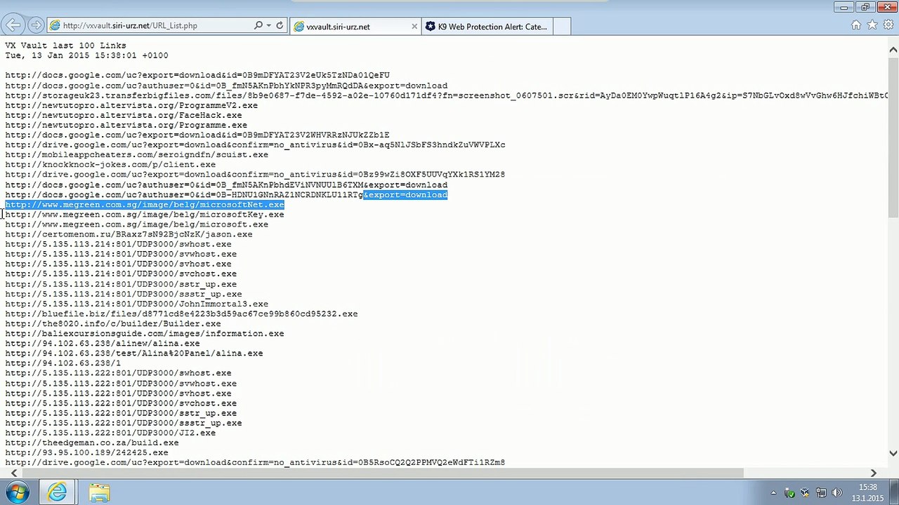 K9 Web Protection Test