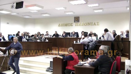 Δημοτικό Συμβούλιο Δήμου Παιονίας 13-01-2015