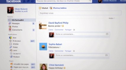 Rosapark, Spöka pour Monoprix - supermarché, "Application Facebook Monoprix Les messages en boîte" - décembre 2013