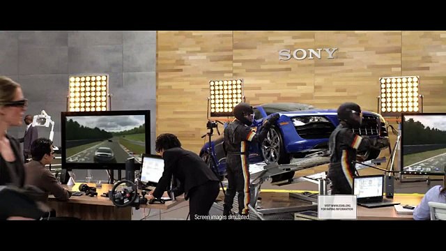 Sony - téléviseur Sony 3D - juin 2010 - 2D Justin Timberlake