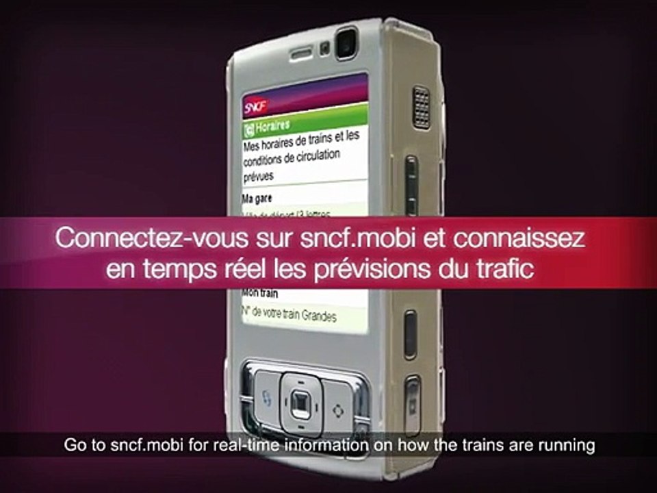 SNCF - Portail mobile de la SNCF - 2008
