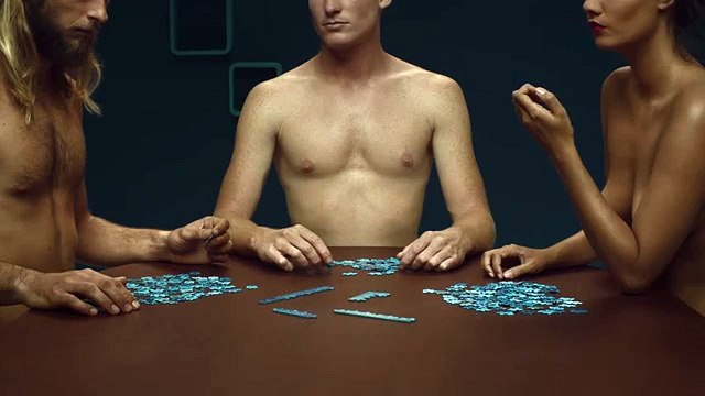 TBWA Paris pour AIDES - association de lutte contre le Sida, «No sex, Pas de préservatif, pas de sexe» - octobre 2014 - puzzle