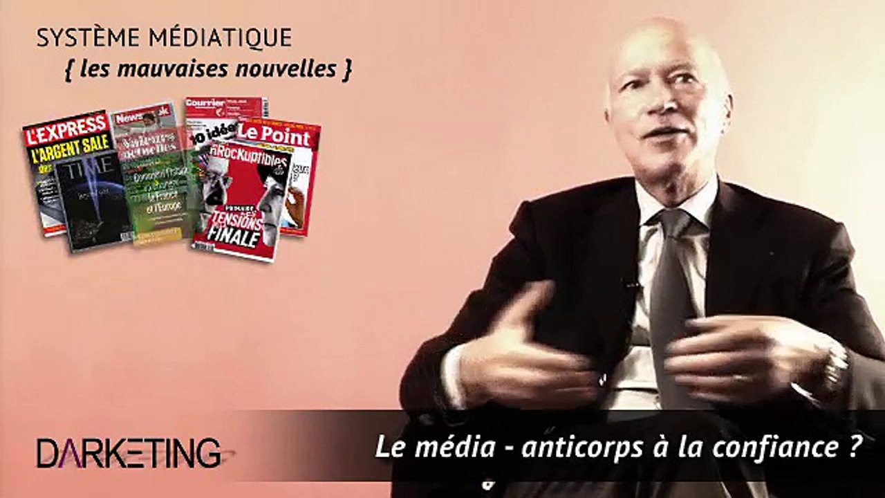 Darketing n°1, avec Thierry Saussez, pour "Manifeste pour l'optimisme", édition Plon