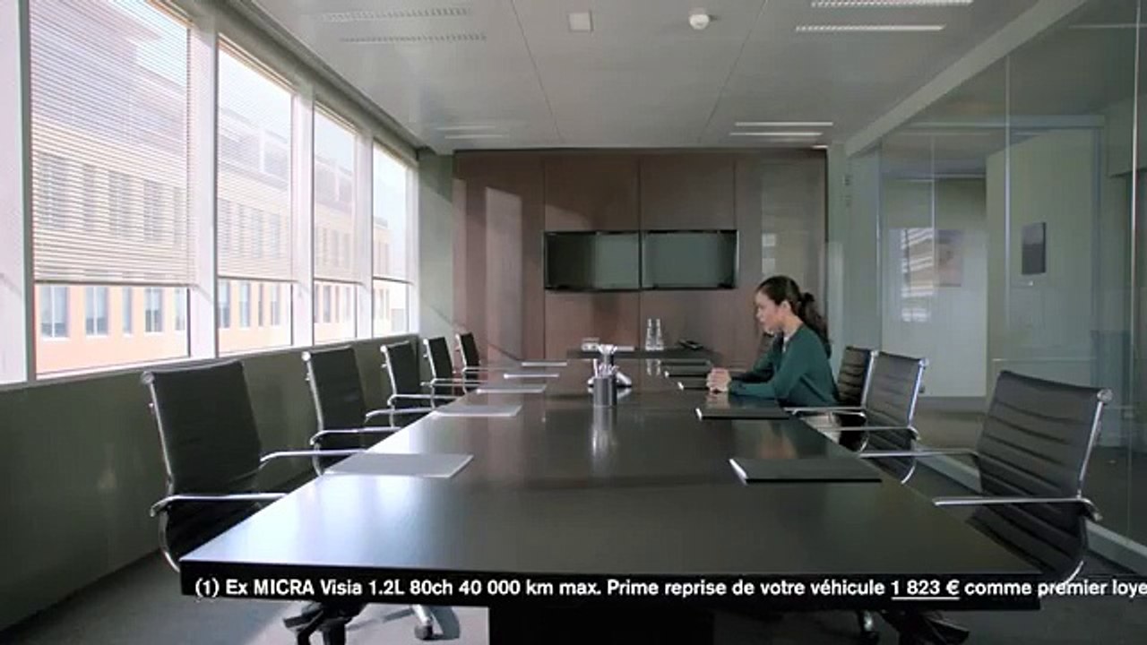 TBWA G1, TBWA Londres, Else, TBWA Paris pour Nissan - voiture Nouvelle Nissan Micra, "Go get it" - septembre 2013 - salle de réunion