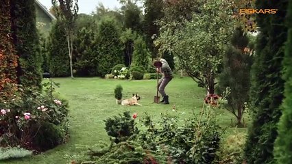 TBWA Finlande, Wunderhaus Allemagne pour Fiskars - outils de jardin, "Hey voisin !" - mars 2014