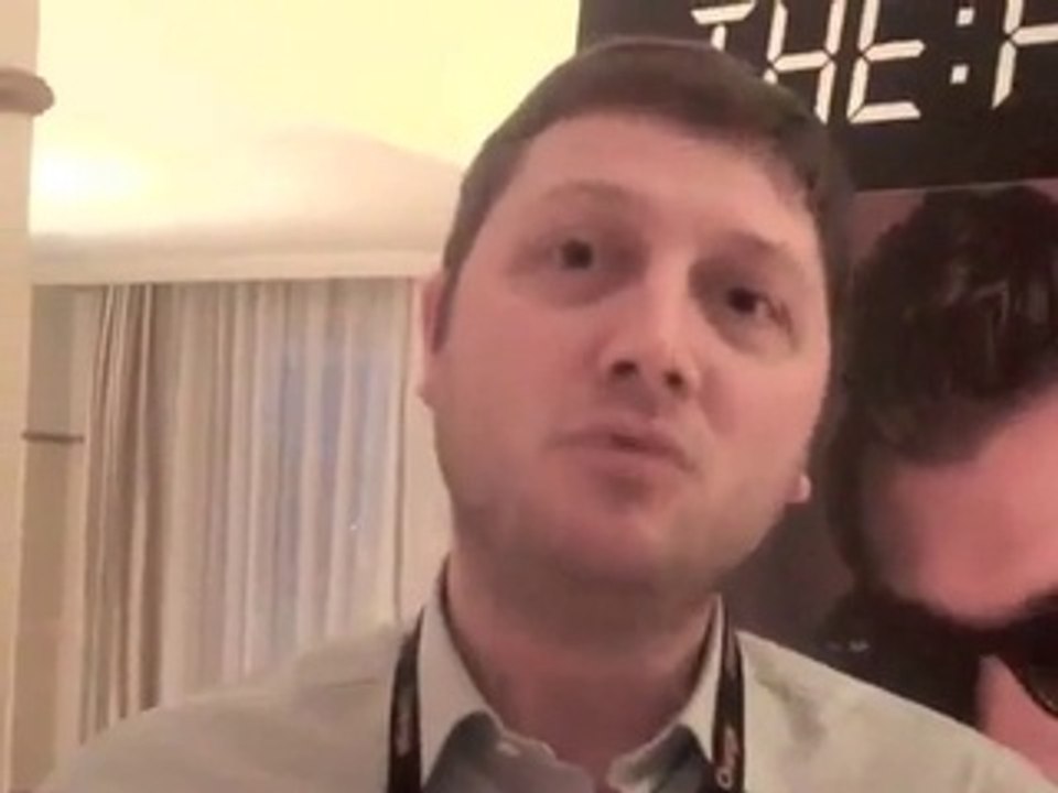 Interview d'Alexandre Sap, président et CEO du label The Hours, au Midem de Cannes, janvier 2010