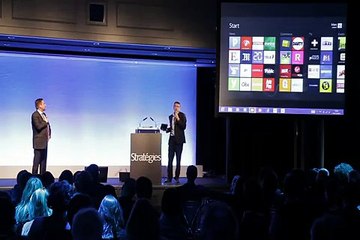 Marc jalabert et Erik-Marie Bion, intervention  au Stratégies Summit 2013