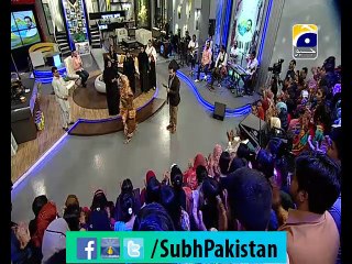 Subh e pakistan Ep# 40 morning show with Dr Aamir Liaquat 13-1-2015 Part 6 on Geo