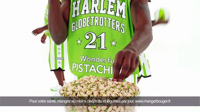 Wonderful Pistachios - pistaches, Harlem Globetrotters, Village People, Psy - mai 2013 - Harlem Globetrotters, basket