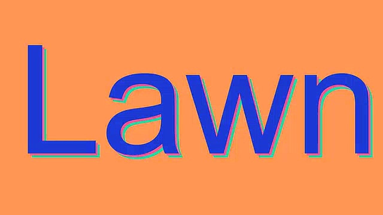 How to Pronounce Lawn - video Dailymotion