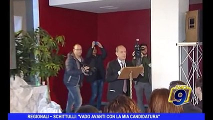 REGIONALI | Schittulli: "Vado avanti con la mia candidatura"