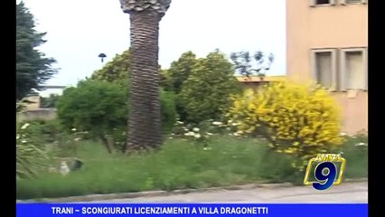 TRANI | Scongiurati licenziamenti a Villa Dragonetti
