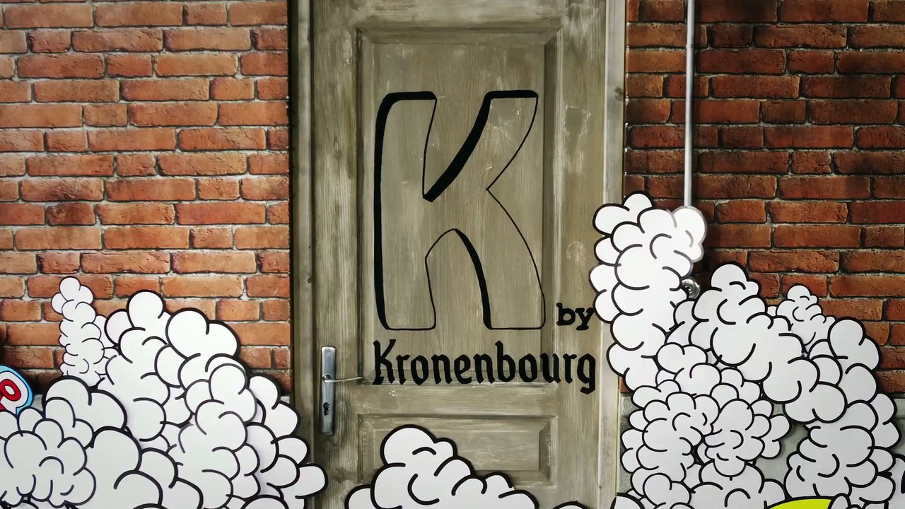 Rosbeef pour Kronenbourg - bière K by Kronenbourg, "Karrément frais & fruité" - mars 2014