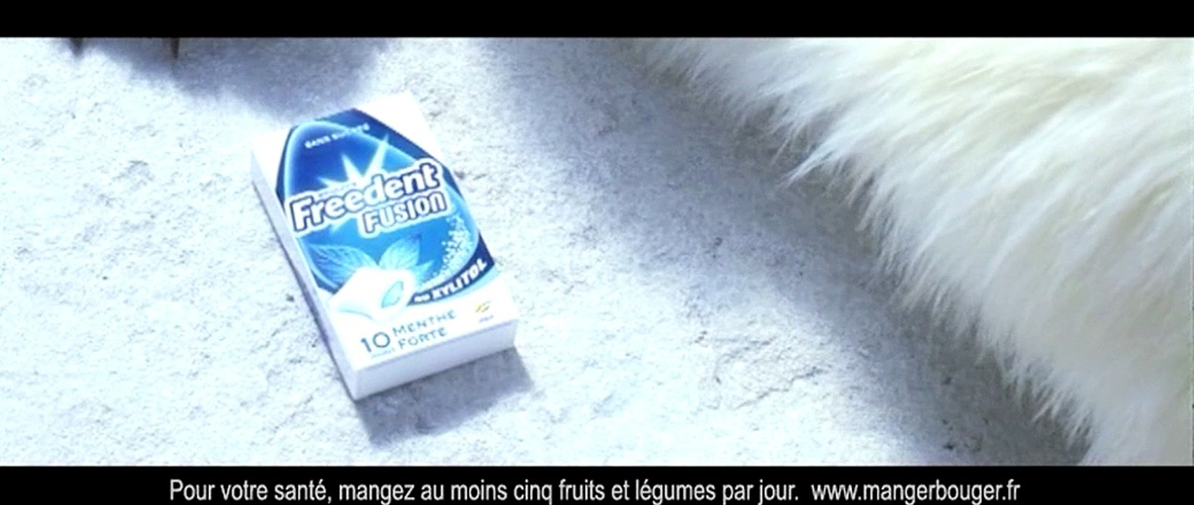 Wrigley's - chewing-gum Freedent Fusion - avril 2009 - "Bien plus qu'un chewing-gum", "The Bear", "L"ours"