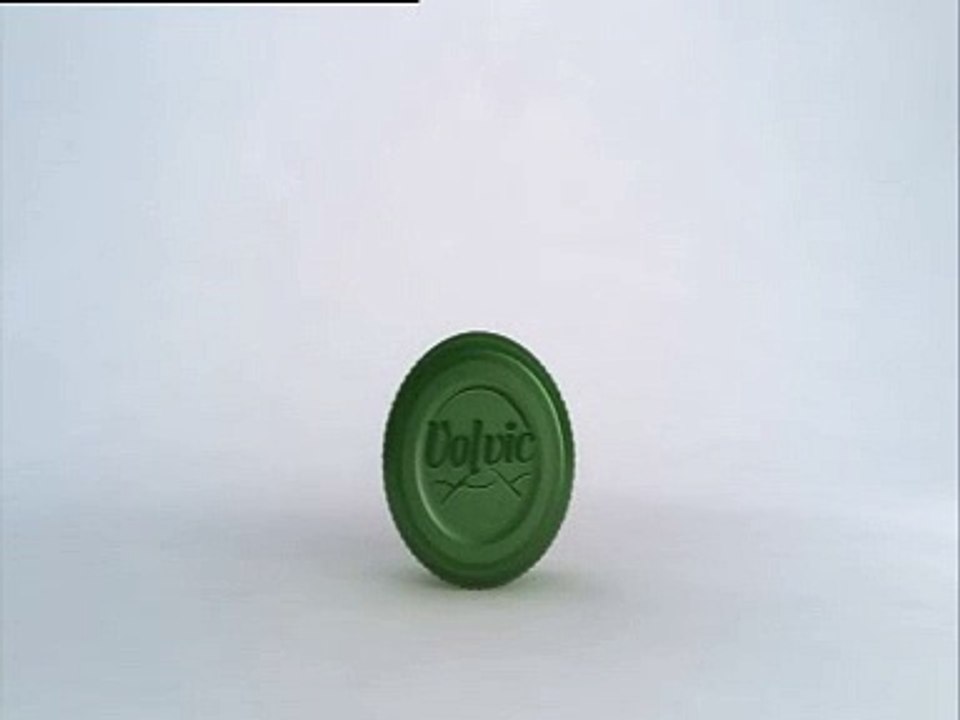 Volvic - eau minérale, "Première bouteille d'origine végétale, Le Bouchon" - avril 2011