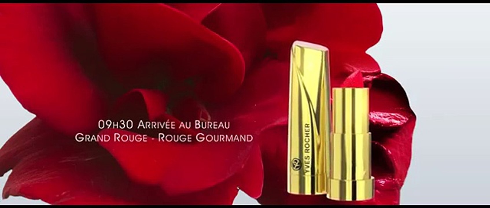 Yves Rocher - produits de beauté, "Grand Rouge" - janvier 2013