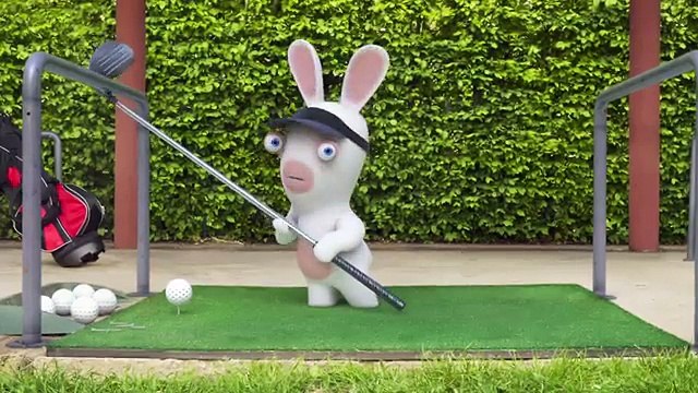Ubisoft - jeu vidéo Les Lapins Crétins, Les Lapins Crétins au Golf - avril 2013