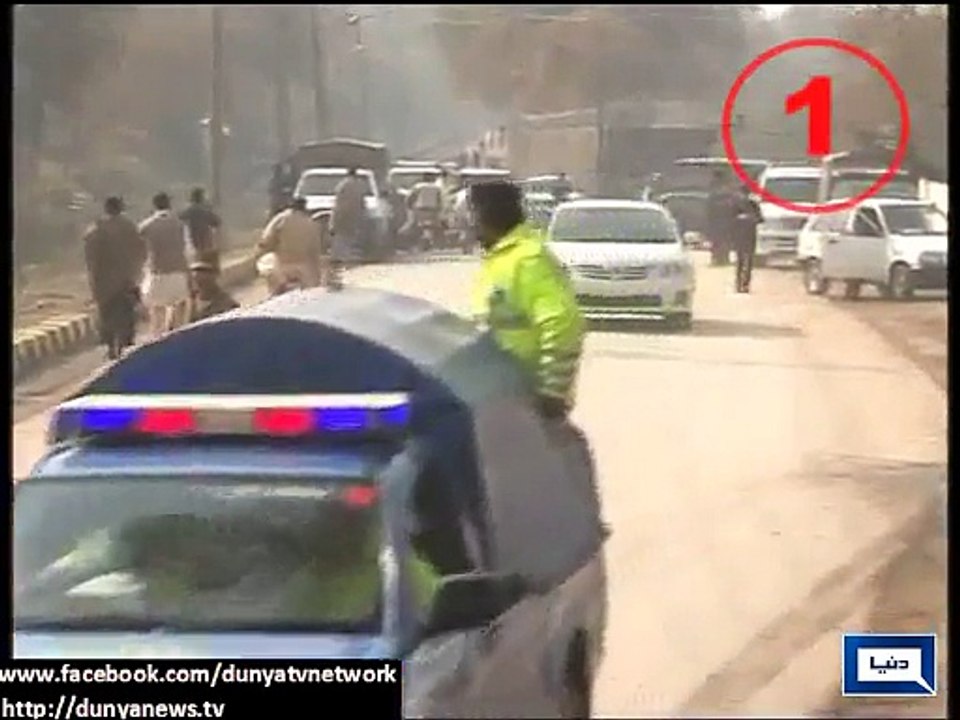 32 vehicles escorted Imran , Reham during their visit to APS
