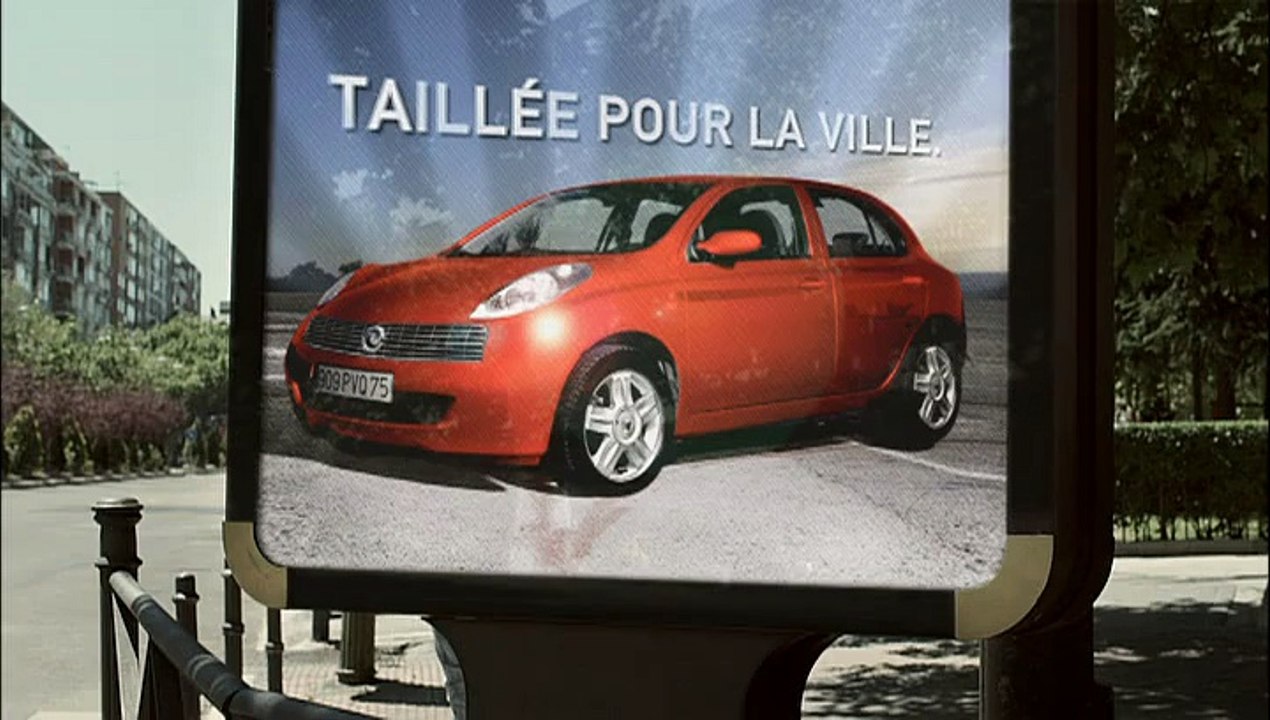 Renault Dacia - voiture Dacia - juillet 2009 - "Circle"