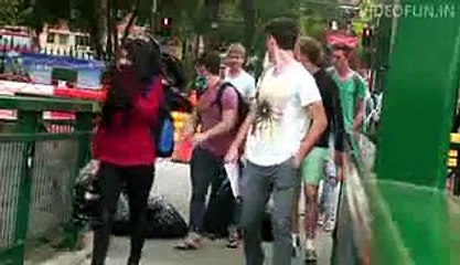 Man Using Garbage Bag Scare Funny Prank-Entertainment & Fun Videos