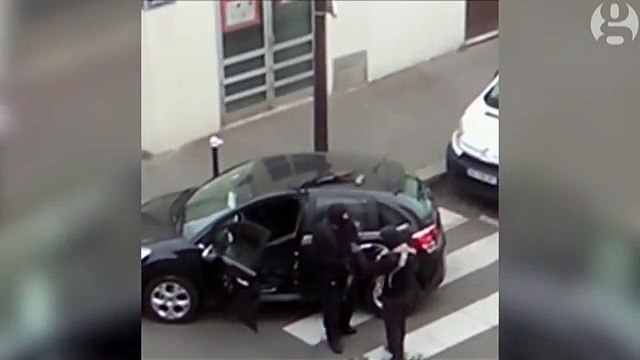 Nouvelle vidéo des frères Kouachi juste après l’attentat de Charlie Hebdo