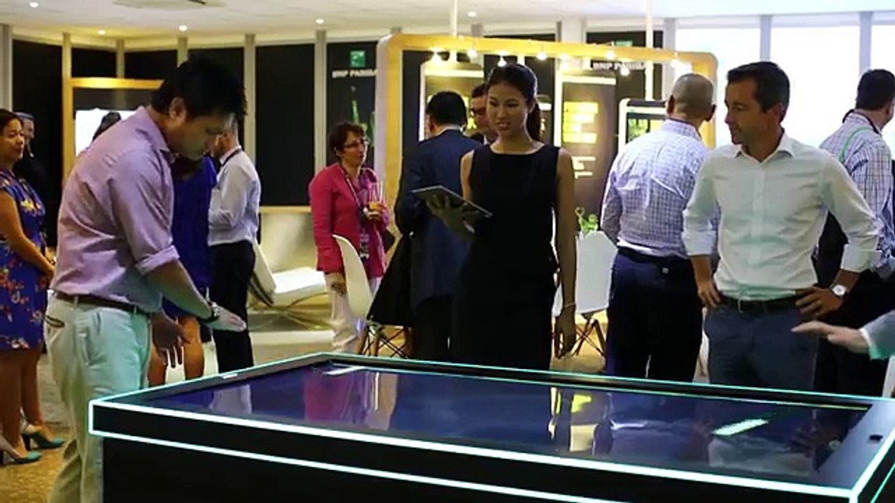 We are social pour BNP Paribas Singapour - banque, tournoi de tennis, «Virtual T-Break» - octobre 2014