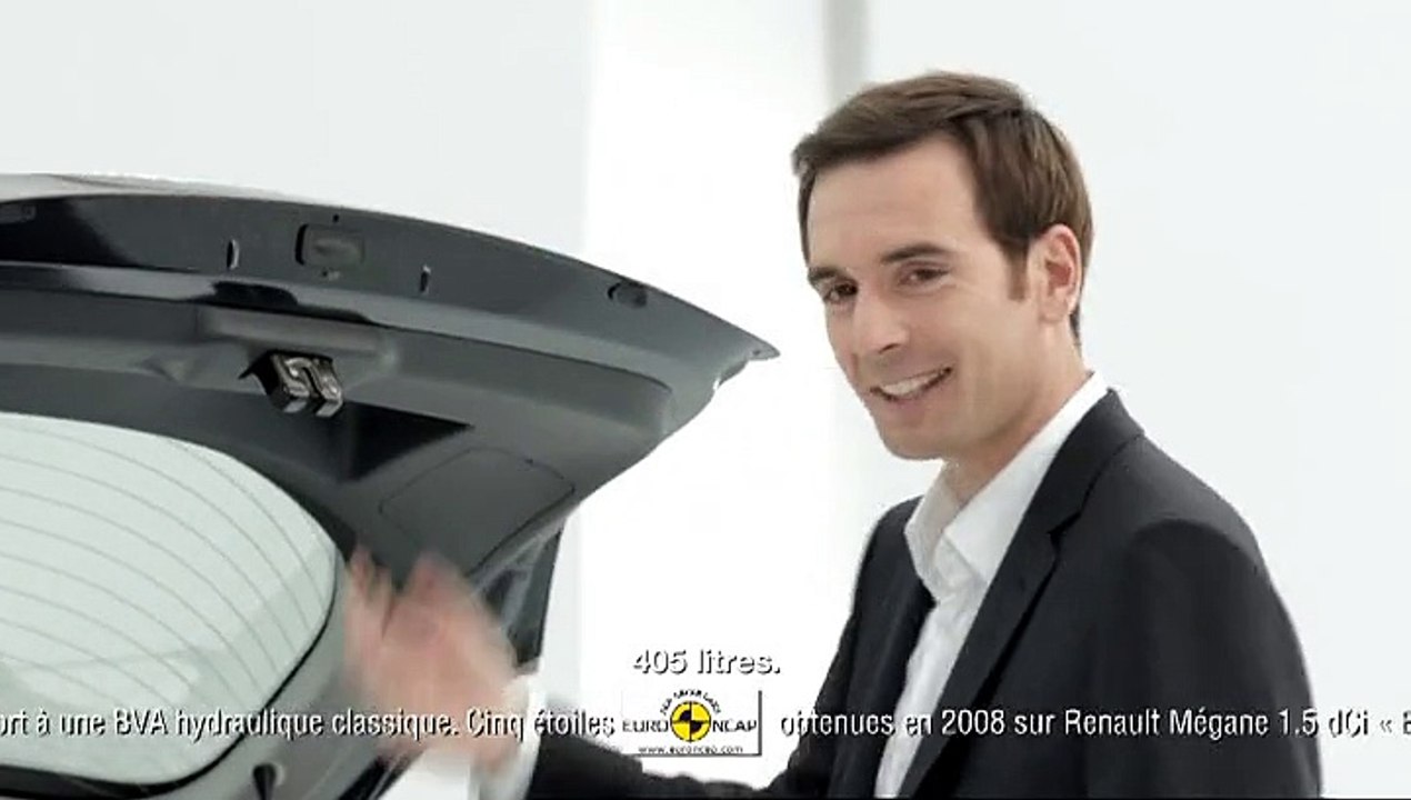 Renault - voiture Renault Mégane, "Démonstration" - octobre 2011