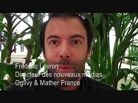 MIP TV - Frédéric Levron, directeur des nouveaux médias Ogilvy & Mather France - avril 2010