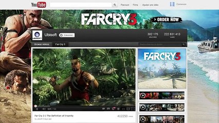 Ubisoft - jeu vidéo, "Far Cry 3" - novembre 2012