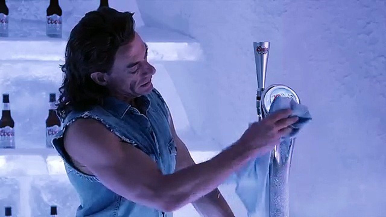 VCCP Londres pour Coors - bière Coors Light, «Frozen pint, avec Jean-Claude Van Damme» - octobre 2014