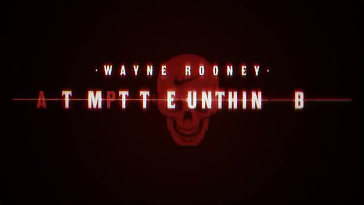 Wieden + Kennedy Londres pour Nike - équipementier sportif, «Wayne Rooney vs bus» - mai 2014 - attempt the unthinkable