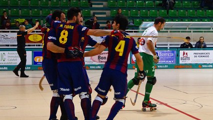 Calafell 0-8 FCB hoquei patins (OK Lliga 2014/15)