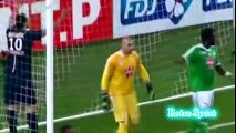 Saint Etienne vs PSG 0-1 All Goals Highlights Coupe De La Ligue 2014 - 2015