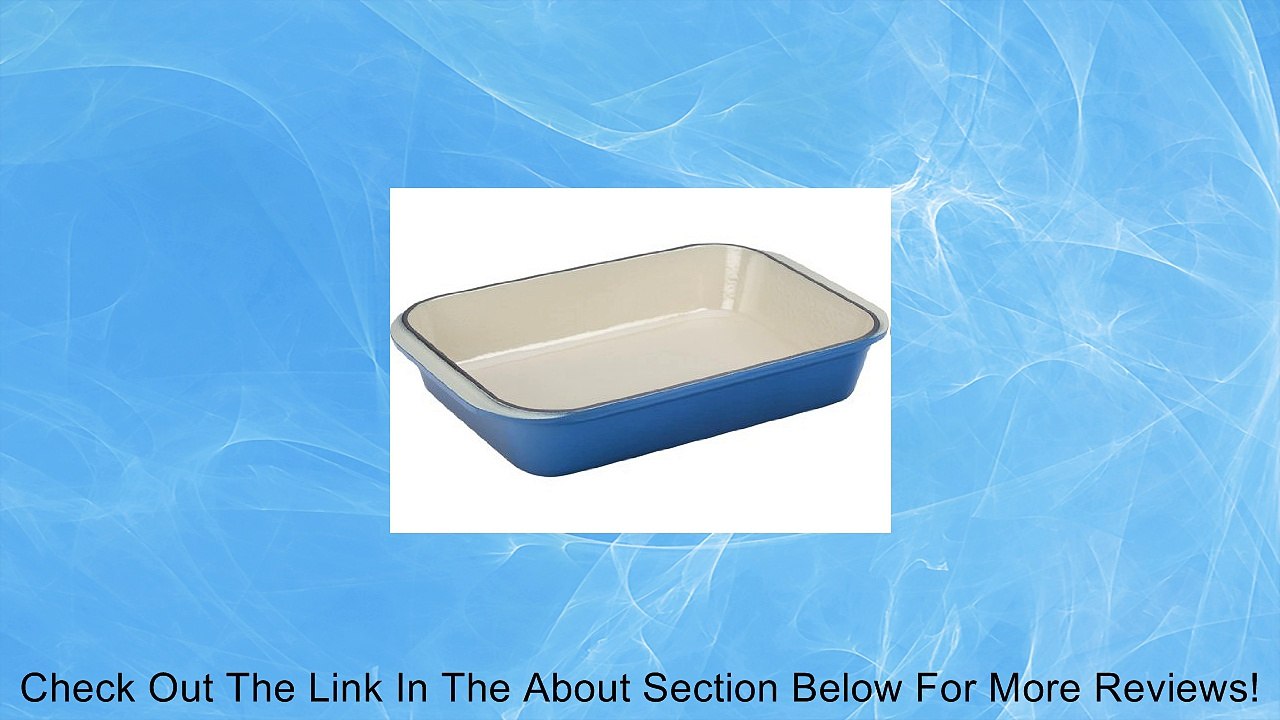 Le Creuset Enameled Cast-Iron 15-3/4-by-10-3/4-Inch Rectangular Roaster Review