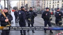 Prise d'otages à Vincennes : Antoine, lycéen, confiné dans son établissement scolaire témoigne