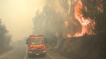 De nombreux incendies ravagent le Chili