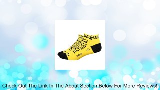 DeFeet Women's Speede Leah Leopard Sock, Gold, Medium/Large Review