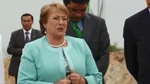 Bachelet inaugura parque eólico de la compañía eléctrica española Acciona Energía