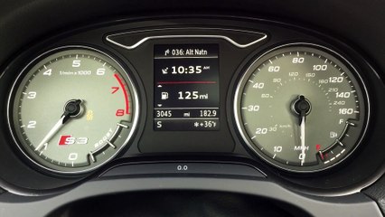 2015 Audi S3 launch control 0 to 60!!