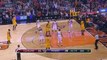 LeBron James pushes coach David Blatt while arguing foul call- Cleveland Cavaliers at Phoenix Suns