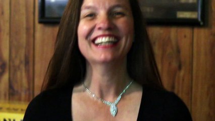 Lisa Marie cuts an ad for Walkin On The Blvd birthday 2015