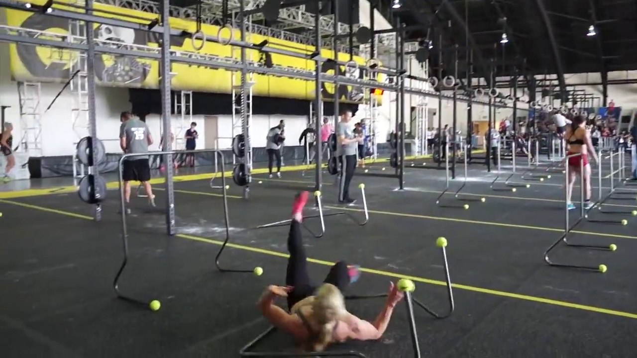 Chutes lors d'une épreuve de CrossFit