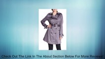 BGSD Women's 'Emma' Double Breasted Sateen Trench Coat - Tan XL Review