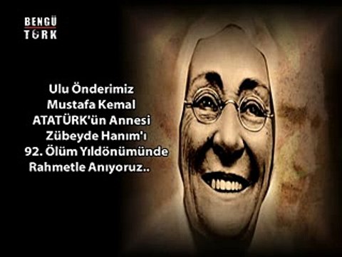 92. ÖLÜM YIL DÖNÜMÜNDE ZÜBEYDE HANIMI RAHMETLE ANIYORUZ - 14.01.2015