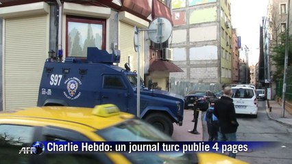 Charlie-Hebdo: un journal turc publie 4 pages