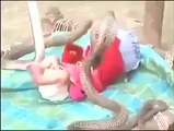 Child Baby Playing with Cobra Snake